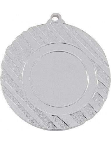 Medalla deportiva con rayas