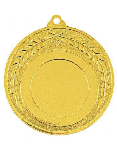 Medalla de metal alegórica