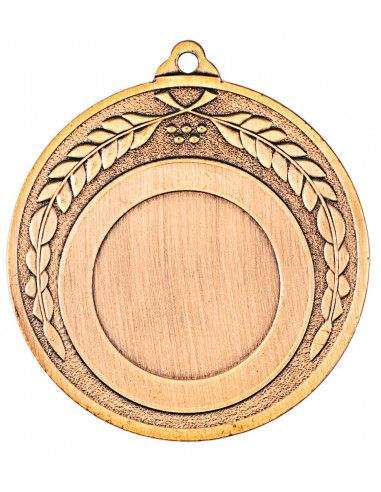 Medalla de metal alegórica