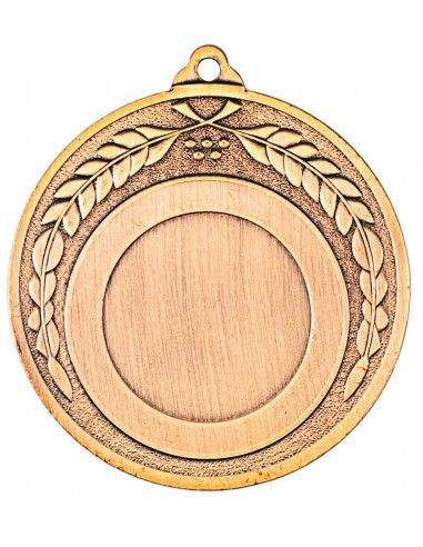 Medalla de metal alegórica