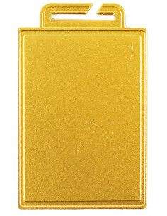 Medalla rectangular