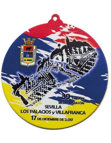 Medalla personalizada a todo color