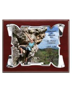 Placa de plata con...