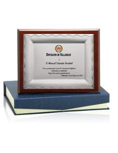 Placa homenaje con lámina... 2