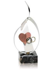 Trofeo con corazón