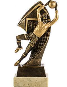 Trofeo para portero de fútbol